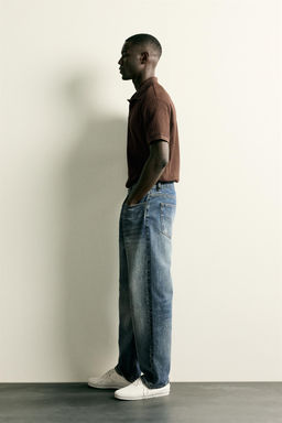 POLO ESTRUCTURA VERTICAL / Marr?n - Zara фото 4