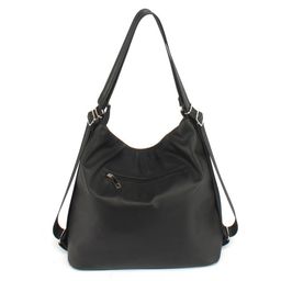 Сумка женская искусственная кожа ADEL-245/1в (рюкзак-change), 1отдел+кар/перег. плеч/ремень, черный 249776 - Adelia фото 2