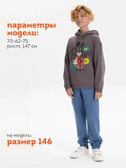 PELICAN, толстовка для мальчиков, Серый