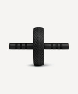 Ролик для пресса с мягким ходом STARFIT RL-104 черный/красный  фото 2