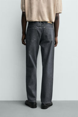 JEANS STRAIGHT FIT / Gris - Zara фото 3