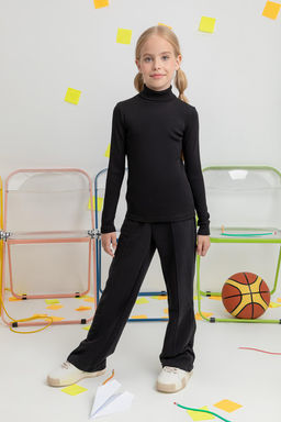 К 301477/черный джемпер для дев