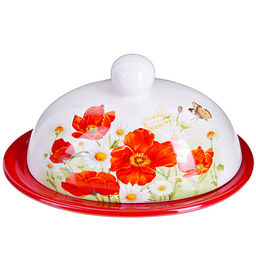 28134 Маслёнка с крышкой Маки LR (х24) - Mayer&boch фото 4