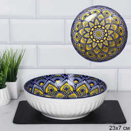 Салатник глубокий 23x7 см 2000 мл / LX2101GL/уп 30/ - Галеонтрейд фото 2