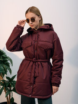 Куртка зимняя "Эмми" бордо