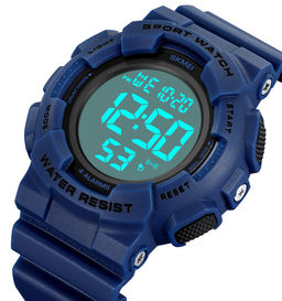 Часы наручные Skmei мужские электронные спортивные 2081blue-white