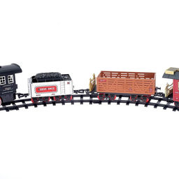 Железная дорога Классика, радиоуправление, свет и звук, с дымом, работает от аккумулятора - Автоград фото 6