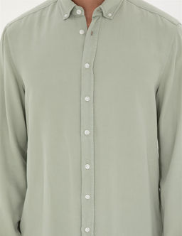 Ye_il Regular Fit Uzun Kollu G_mlek - Pierre cardin фото 6