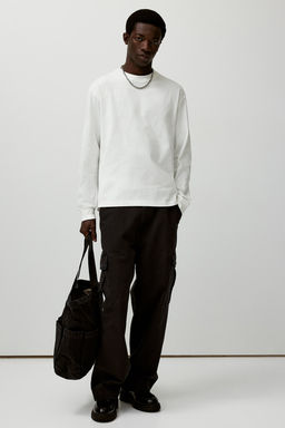 Sudadera en punto de algodon Loose Fit - H&m фото 4