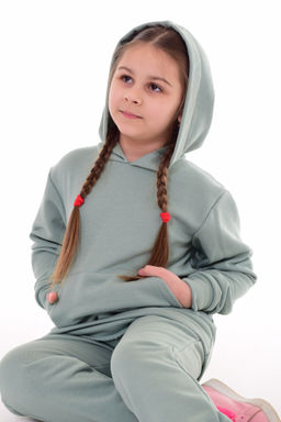 Костюм детский с шапкой 7-281 (ментол)