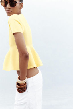 PEPLUM CARDIGAN - Zara фото 9