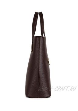 Сумка Модель №1452 | кожзам | гладкий | коричневый | Р908-2 | 29980 - L-craft фото 4