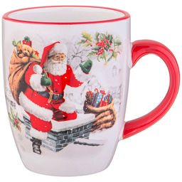 Кружка с новым годом! 11,5*8*10 см 300 мл 358-2288 #НовыйГод - Арти-м фото 2