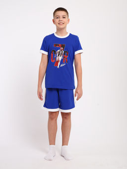 Пижама "Футбол" синий