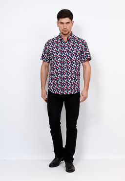 Сорочка мужская короткий рукав CASINO c213/05/12864/Z/C/1  фото 4