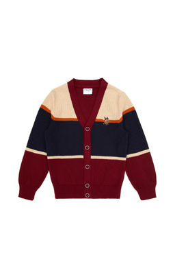 Erkek _ocuk Bordo Triko H_rka