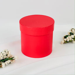 Подарочная коробка красная под шар