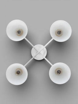 Люстра XA1689/4, 4×60 Вт, E27, белый