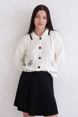 12068 Юбка чёрная вязаная - Martichelli фото 12