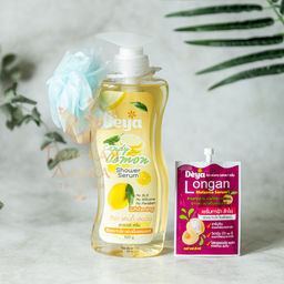 Гель для душа Candy Сыворотка и Лимон DEYA, 520 гр - Тайская Лавка фото 6