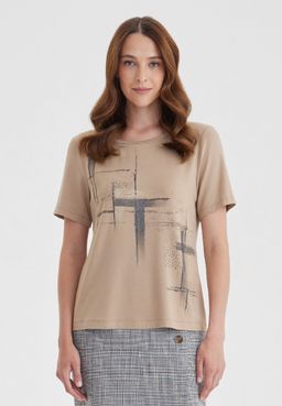 Футболка женская LS-213451-ВЕ, 
бежевый