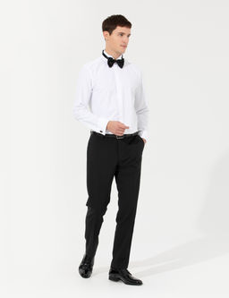 Beyaz Slim Fit Smokin G_mlek