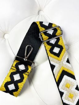 LACCOMA ремень 1000-21-5-икс желтый полиэстр