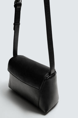 LEATHER CROSSBODY BAG M LIMITED EDITION - Zara фото 13