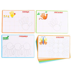 Развивающий набор Рисуем ладошками - Iq-zabiaka фото 4