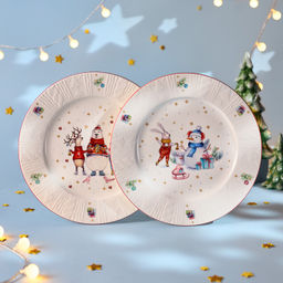 НАБОР ТАРЕЛОК ОБЕДЕННЫХ LEFARD WINTER STORY 2 ШТ. 26,5 СМ