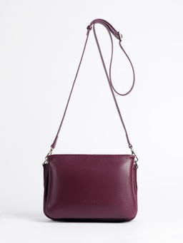 Женская кожаная сумка Richet 3280LN 603 Фиолетовый