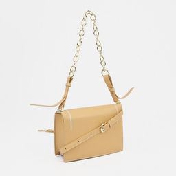 Сумка-мессенджер на застёжке, цвет жёлтый - Simaland фото 2