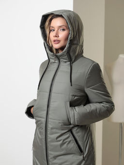 25403 Пальто т.оливковый