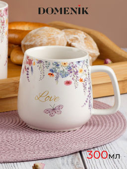 Набор BLOSSOMBOX 3пр (банка для хранения 600мл, кружка 2шт 340мл) - Domenik фото 5