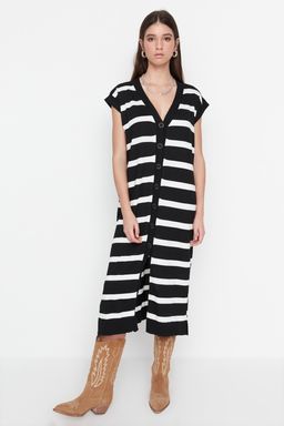 Trendyolmilla Siyah Oversize Midi Elbise TWOSS22EL1076  фото 3