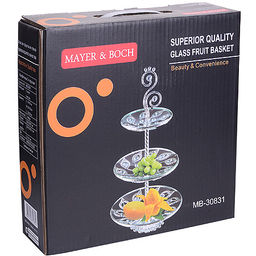 30831 Конфетница 3-х ярусная 30х30х57см MB (х6) - Mayer&boch фото 4