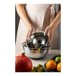 Миска с крышкой Walmer Home Chef, 1.35 л, цвет серый  фото 2