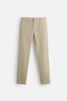 SKINNY FIT CHINO TROUSERS - Zara фото 6