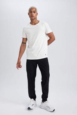 DeFactoFit Облегающие тканые спортивные штаны для бега с двумя карманами