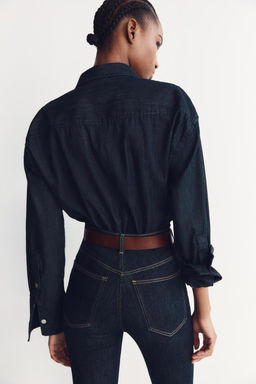 TRF SCULPT HIGH-WAIST JEANS - Zara фото 45