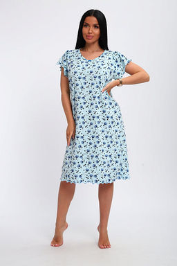 Сорочка женская (01064 синий) - Плиона фото 40