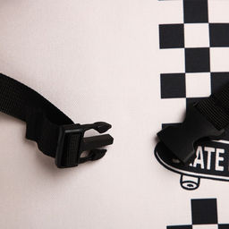 Рюкзак школьный текстильный с креплением для скейта Skate more, 38×29×11 см, чёрный, отдел на молнии