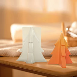 Молд силикон для свечей «Маленькая ёлочка» 7.7×8.3×8.3 см