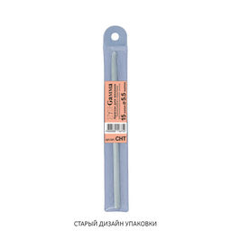 Для вязания Gamma CHT крючок алюминий d 5.5 мм 15 см в чехле с покрытием фото 3