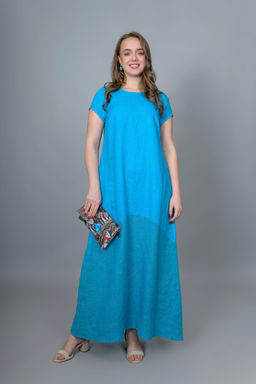 Платье 100% лен