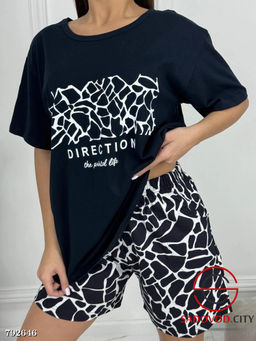 пижама женская с шортами - Bruno фото 2