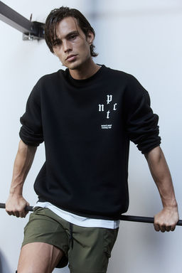 Sudadera de deporte en DryMove Loose Fit