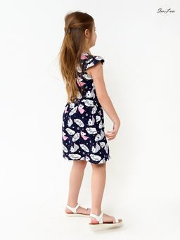 Платье Бабочка единороги синий - Sovalina фото 14