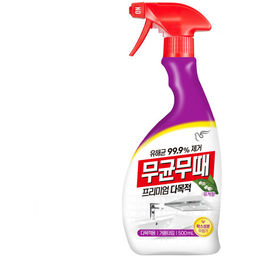 Чистящее средство для всего дома (с ароматом лилии) с пульверизатором. -BISOL PREMIUM
 MULTI-FUNCTION. 500 ml