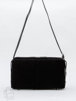 Сумка женская кожаная 6060L black Polina&Eiterou в Новосибирске